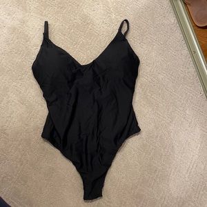 NWOT black Jcrew one piece size 8